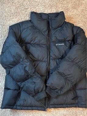 Columbia Black and Blue Women's Jacket with Tag